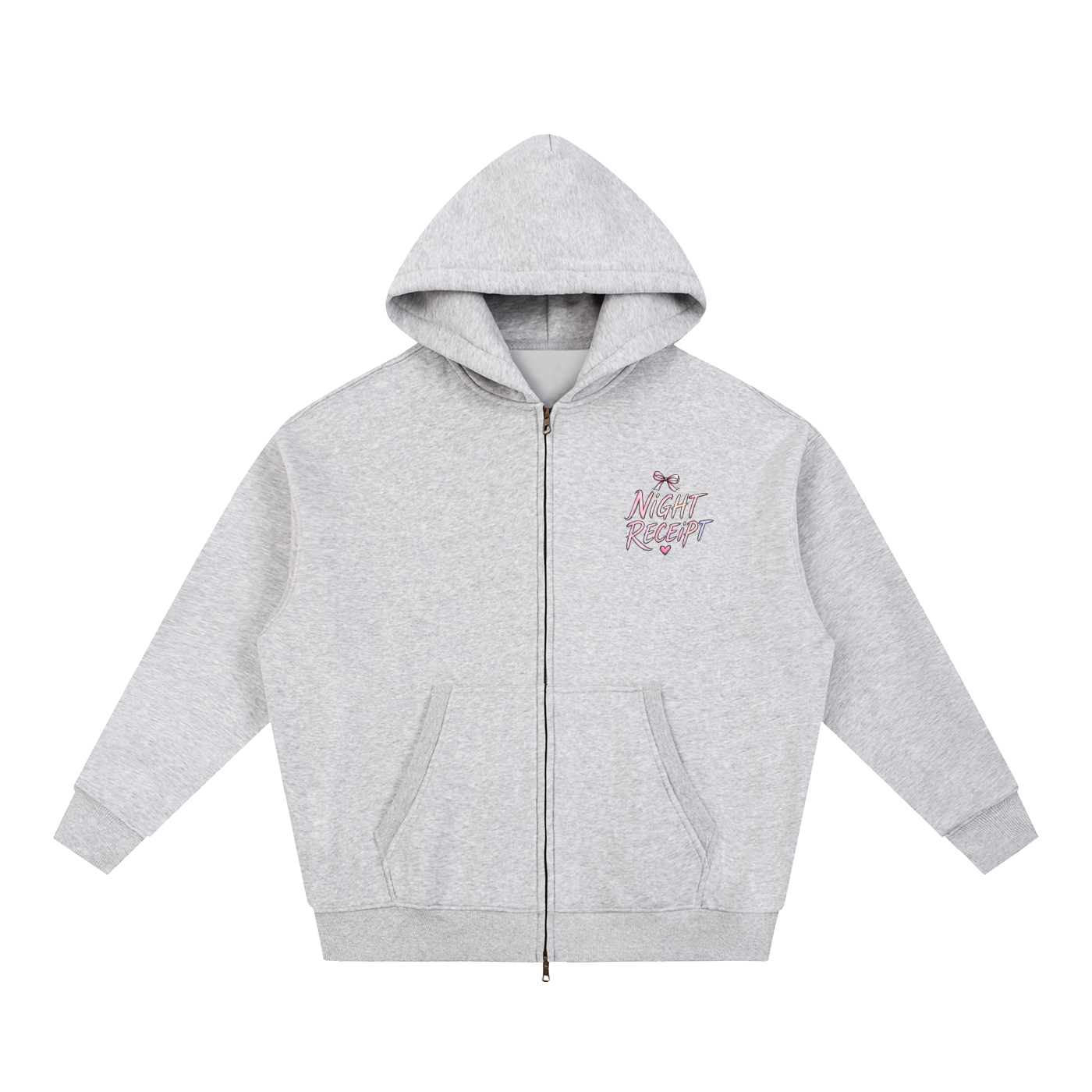 All Mine All Yours - Essential Oversized Fleece Boxy Hoodie