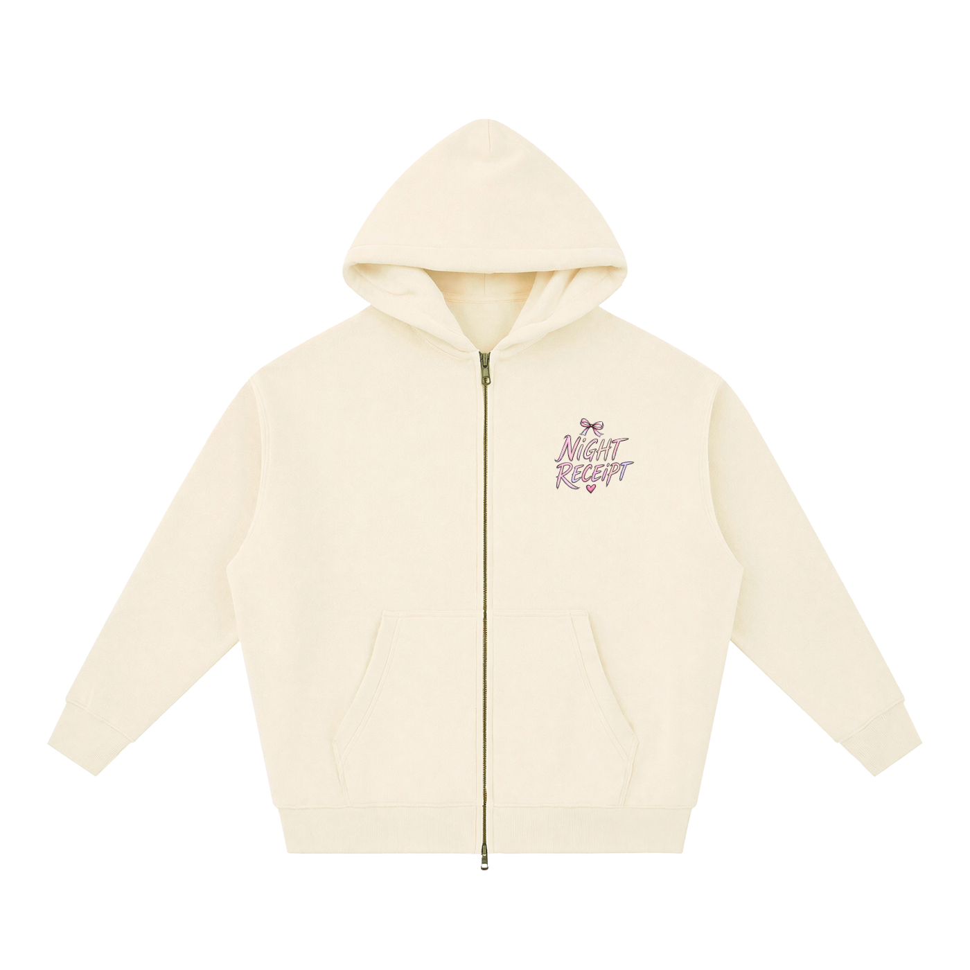 All Mine All Yours - Essential Oversized Fleece Boxy Hoodie